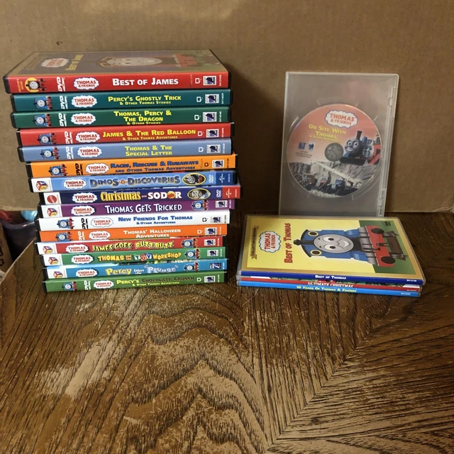 Huge Thomas And Friends Dvd Lot Of 19 Dvd S Various Titles Oop Eur 31
