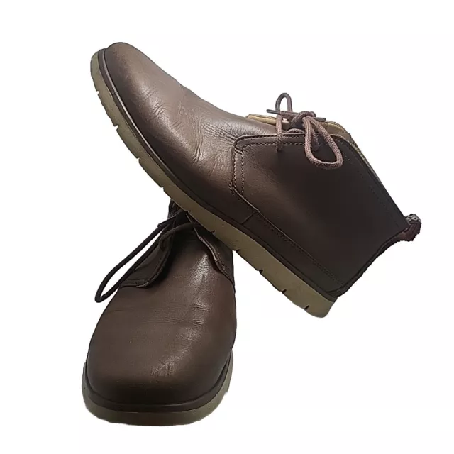 UGG MENS TREADLITE Waterproof Brown Chukka Boots 1017277 Size 9 $35.50 ...