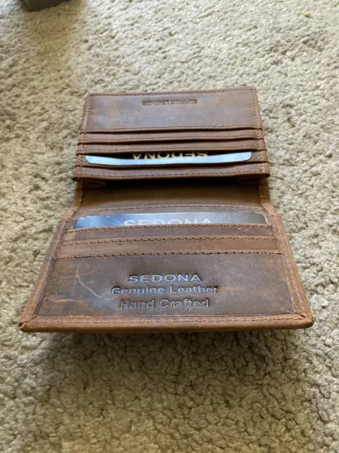 Business Card Holder Buffalo Leather