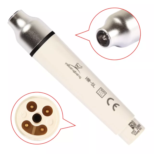 Dental Ultrasonic Piezo Scaler Handpiece Fit EMS WOODPECKER Tube LED light HW-5L