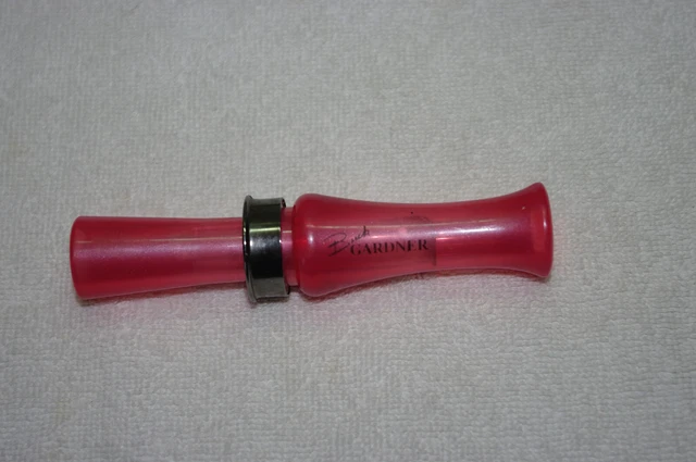 Buck Gardner Duck Call Ducks Unlimited Edition PINK