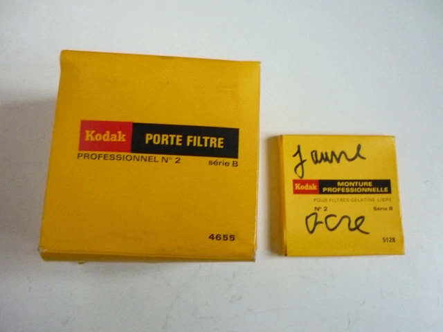 Filtres KODAK En Verre Pour Agrandisseur Photo - Occasion, éclairage