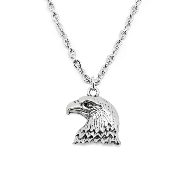 Collana della SS Lazio ciondolo Aquila con catena in Acciaio inox da Uomo Donna