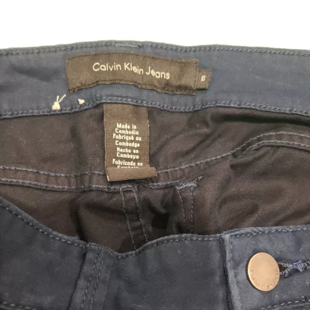 Calvin Klein Blue Jeans Size 10 Pants 3