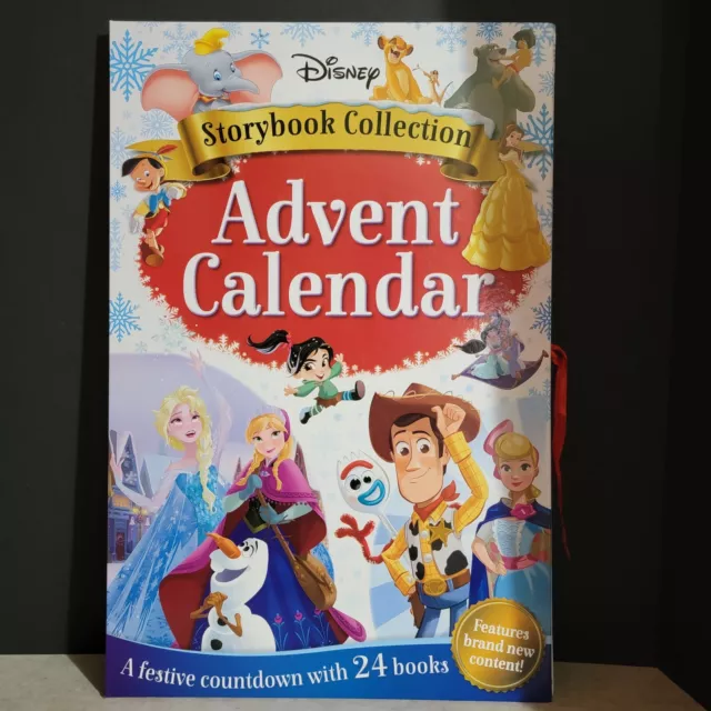 DISNEY STORYBOOK COLLECTION Advent Calendar with 24 mini books *Missing