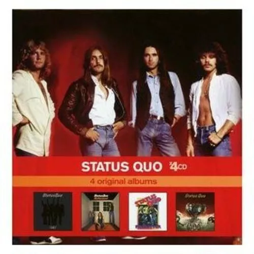 STATUS QUO : Four Original Albums: Hello/On the Level CD FREE Shipping, Save £s
