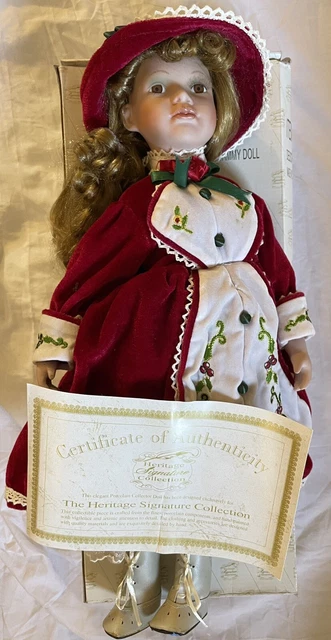 Vintage Porcelain RARE Heritage Signature Collection Tammy Doll #15593
