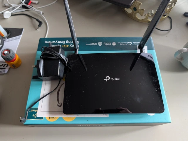 TP-Link Archer MR600 AC1200 Wireless Dual Band 4G Cat6 Gigabit Router - Black