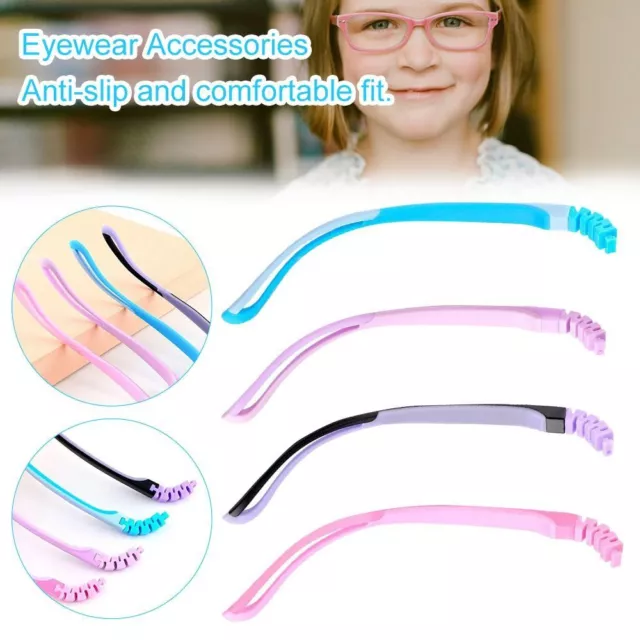 Bicolor Snap-on Kinder Ersatz-Bein Spektakel rahmen Brillen zubehör Brillen arm