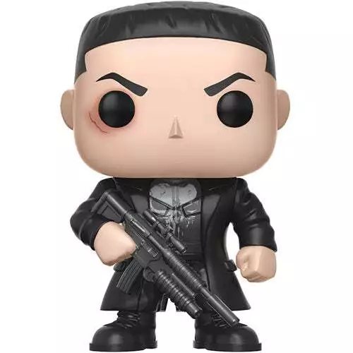 Funko Pop! : Marvel Daredevil # 216 - Punisher w/ protector