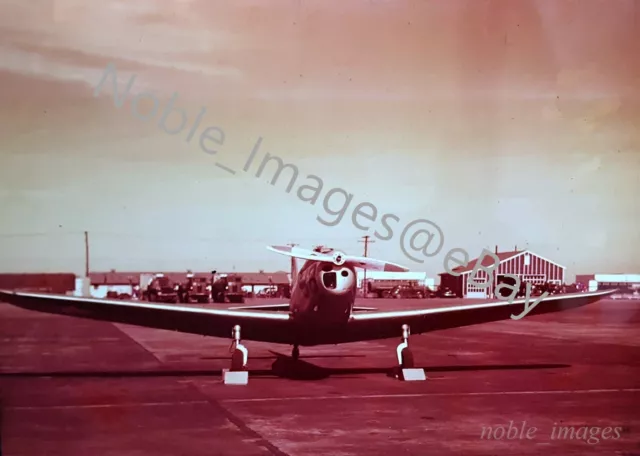 1944 Fairchild PT-19 Ranger Trainer at Will Rogers Field Lantern Slide