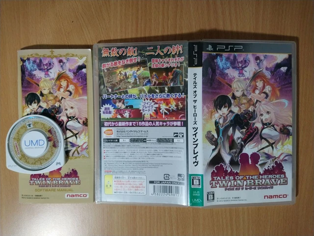 PSP Tales of the Heroes: Twin Brave (Japan Ver.) GAME SONY PLAYSTATION PORTABLE