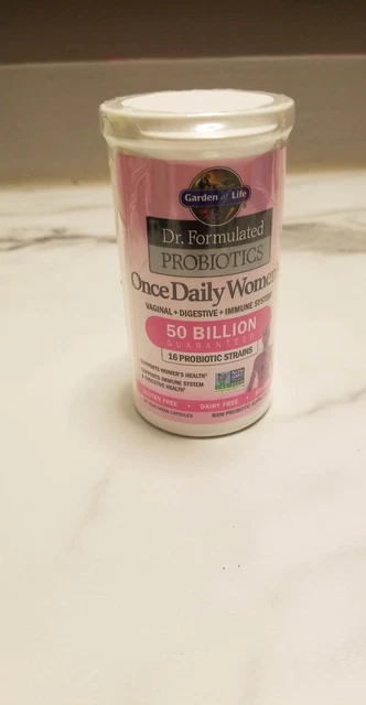 Garden of Life- Dr. Formulated Probiotics Once Daily Women's 30 Capsule Exp 4/24