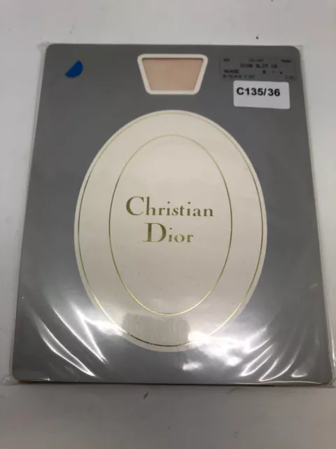 Collant Christian Dior Slim 10 Couleur Chantilly, Fumée, Café ou Nuage 2