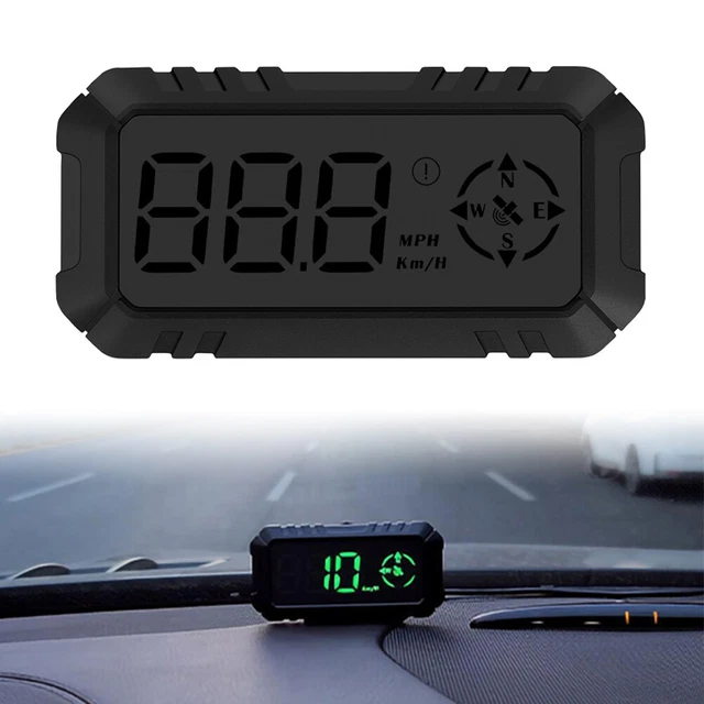 G7 Car GPS Head Up Display HUD Digital Speed Warning Alarm Universal Black