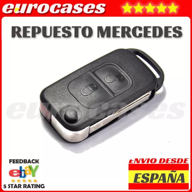 Carcasa Funda Llave Para Mercedes Benz A B C Clk Cls Amg