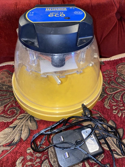 Brinsea mini ii eco incubator 7-10 Egg No Turning Plate Used Once