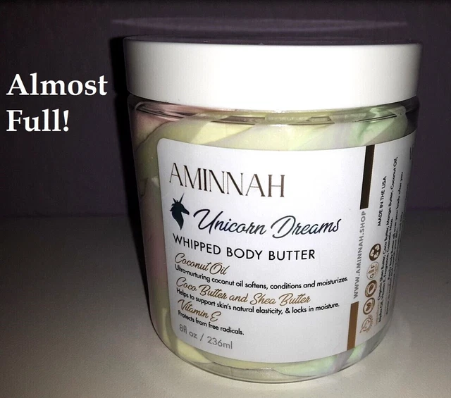 TESTED ONCE See Listing Aminnah Unicorn Dreams Rainbow Whipped Body Butter 8 oz TESTED ONCE See Listing Aminnah Unicorn Dreams Rainbow Whipped Body Butter 8 oz