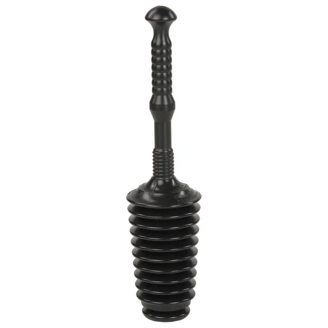 GRAINGER APPROVED 12G689 Bellows Plunger,Polyethylene,CupSize5In.