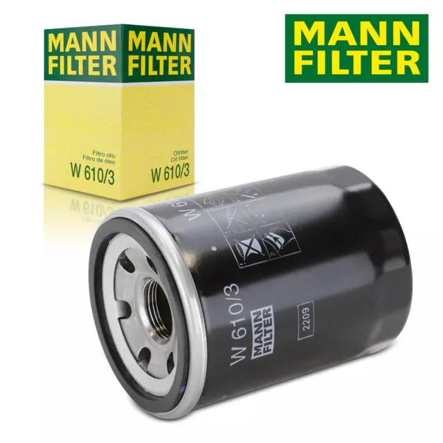 Mann Filter W610/3 Ölfilter Für Fiat 500 Honda Cr-V Isuzu Kia Lancia Mazda