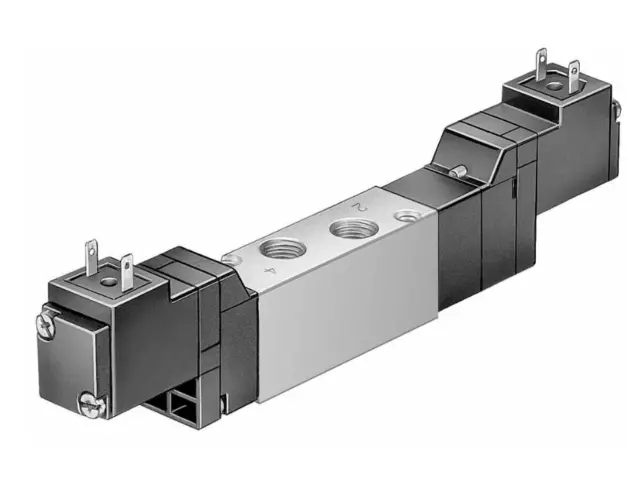 FESTO MEH-5/3G-1/8-P-B 173141 Air Solenoid Valve New ✦Kd