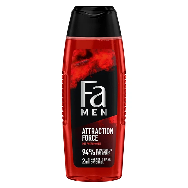 Gel Douche Fa Men Extreme Cool - 250 Ml, Fraîcheur Eucalyptus, Testé Dermatologiquement, PH équilibré