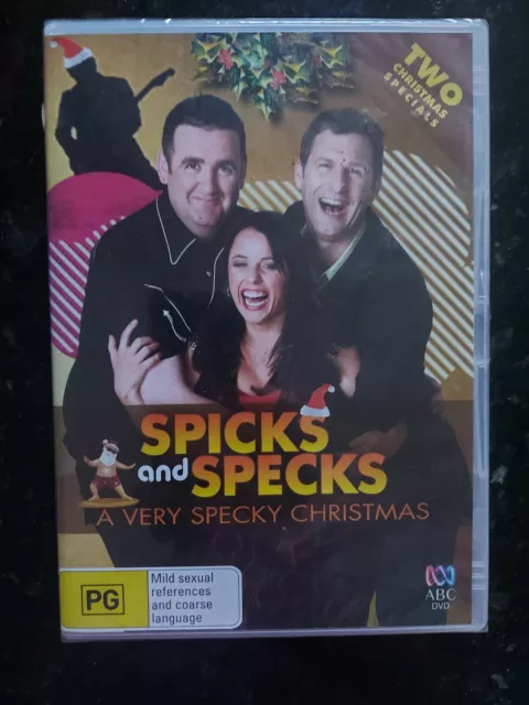 Spicks and Specks Christmas Specials (Region 4 DVD) Brand New & Sealed, FreePost