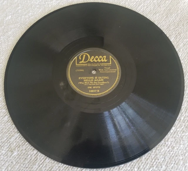 The Ink Spots 1946 FOR SALE! PicClick