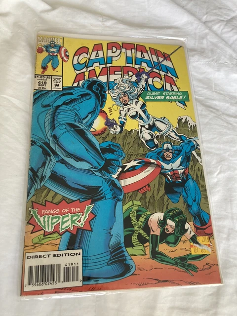 Captain America # Rare Comic book inherited old collection vintage books HTF