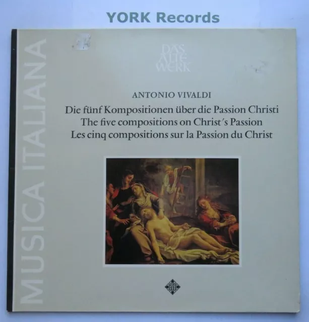 SAWT 9590 - VIVALDI - The Five Compositions On Christ's Passion - Ex LP Record