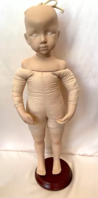 18" APRIL Paintable Porcelain ABC Doll-Sculpt by Dianna Effner