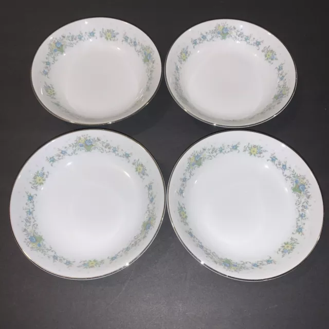 Towne House Selected Fine China, Japan Regency 3609 Set Of 4 Small Bowls 5.5”