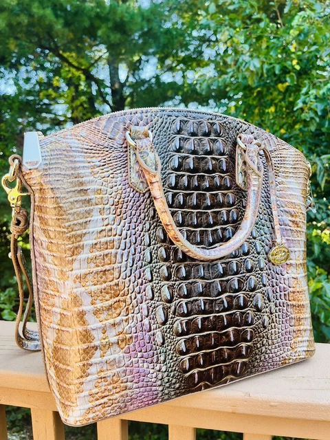  BRAHMIN Horizon Ombre Melbourne Large Duxbury Satchel :  Clothing, Shoes & Jewelry