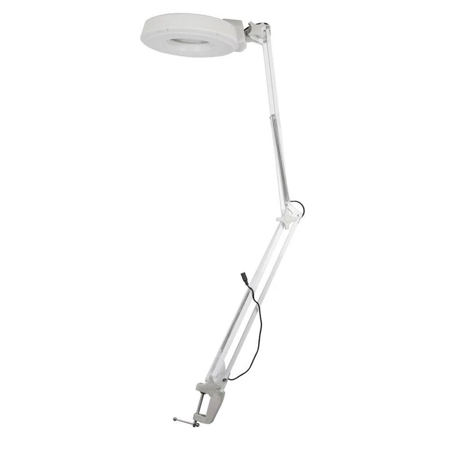 Enhance Workbench Accuracy w/10X Magnifying Lamp - Clamp Mount Light  Diopter