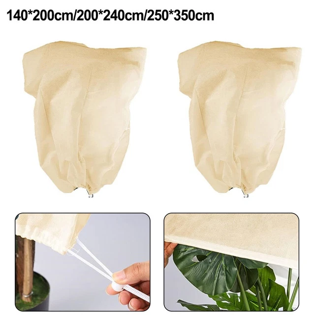 Lot De 2 Housses De Protection Contre Le Gel En Polaire Pour