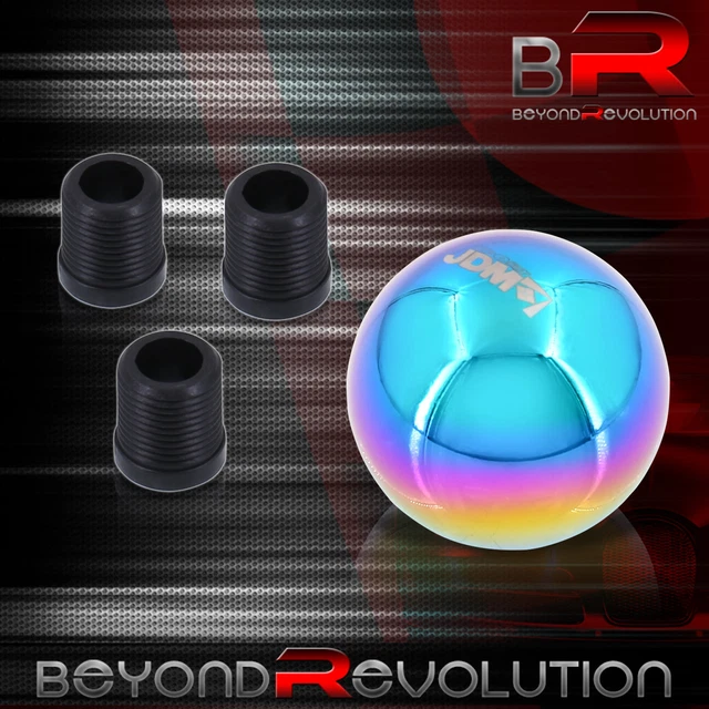 For Ford JDM Sport Heavy Duty Aluminum 2" Round Ball M8 M10 M12 Shift Knob Kit