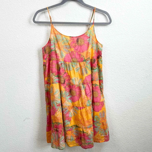 Andy Warhol Pepe Jeans London Elenor Floral Print Spring Dress Girl's 14 Rare