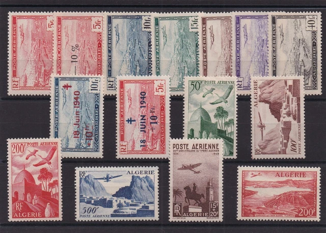 Afrique Occidentale - Série Complète 4 Timbres PA - Neuf** N°11 à 14 - Cote 41