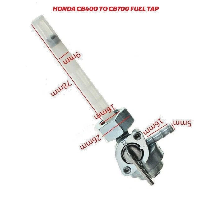 22mm Internal Nut For Honda CB 500 / 750 T/K Gas Fuel Tank Tap – 15mm Thread