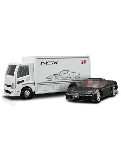 Takara Tomy Tomica - Honda Transporter Avec 3 Voitures Tomica - Boîte Couleur Originale