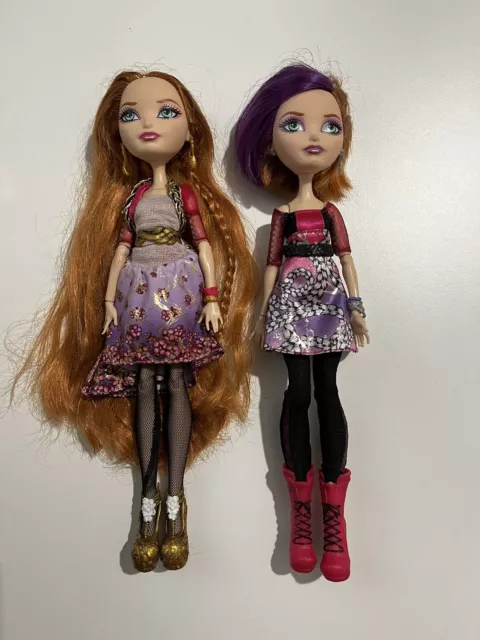 Ever After High Royal Rebel Sisters Poppy and Holly O'Hair Dolls