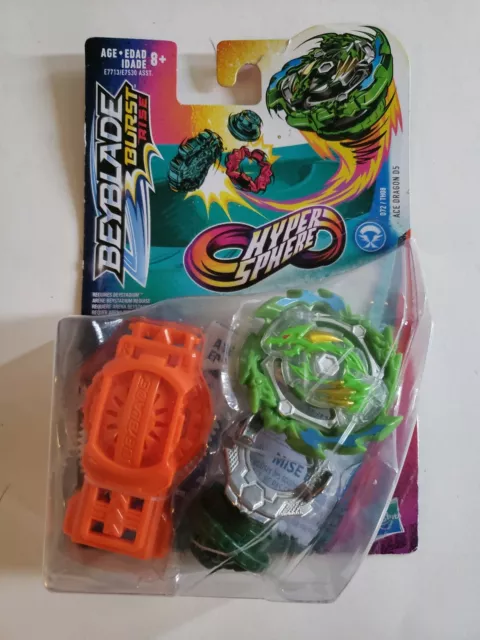 Beyblade B-151 Burst Hypersphere Rise Ace Dragon auth. w/ QR Code