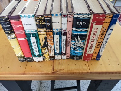 H.A. Ironside Bible  Old/New Testament Commentaries (12 assorted titles)