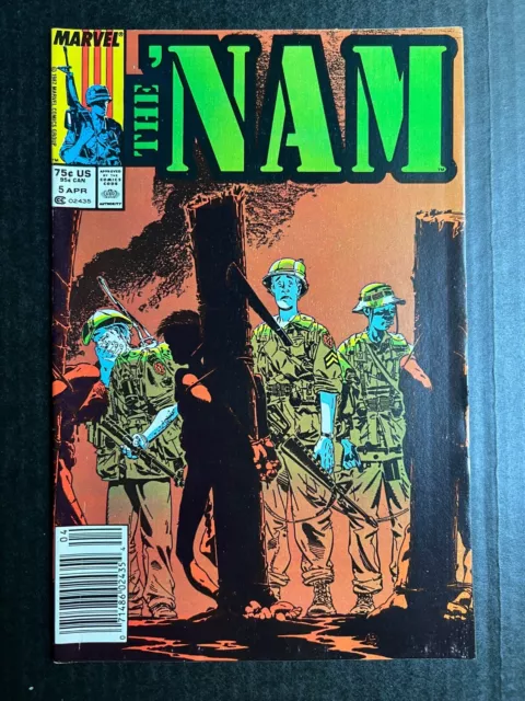 THE NAM #5 April 1987 Marvel Comics Vietnam War