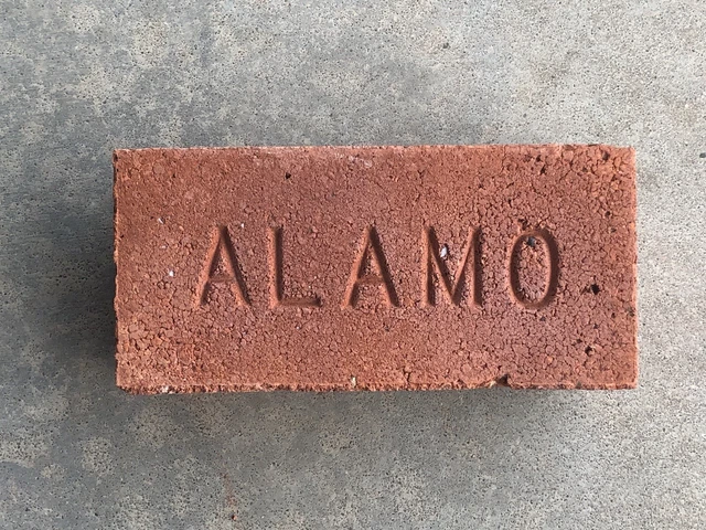 Rare..mint Condition…Alamo…Brick…San Antonio, Texas