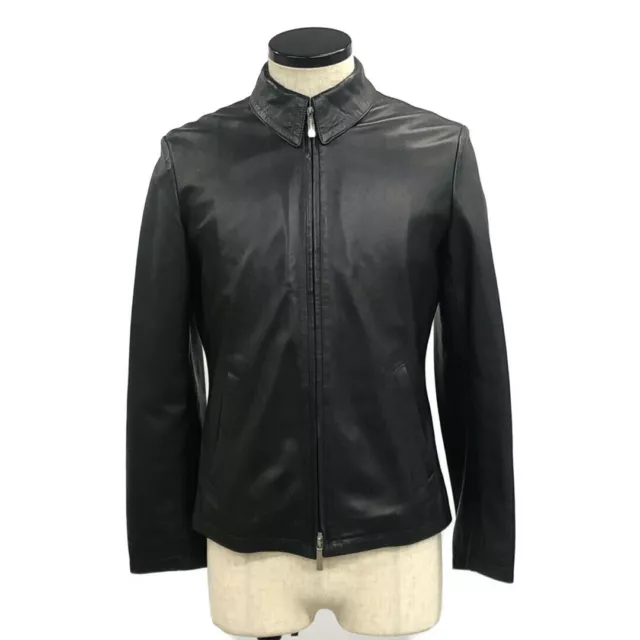 Burberry London Leather Jacket Men's SIZE 40 (M)