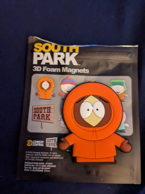 Kenny South Park Surreal Entertainment 3D foam magnet