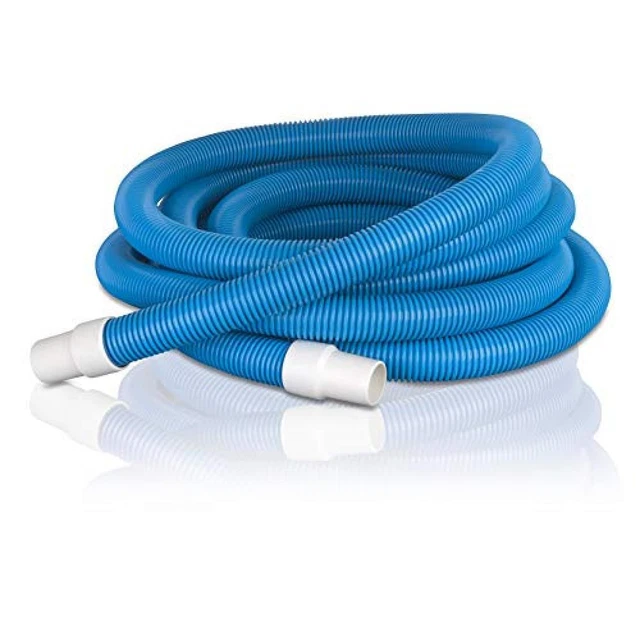 (TG. 8 m) Gre 40001Z Tubo da 2 Terminali per Puliscifondo Piscina, Ø38 mm, Blu,
