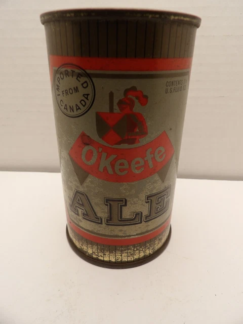 O'keefe Ale Flat Top Old Beer Can Imported From Canada