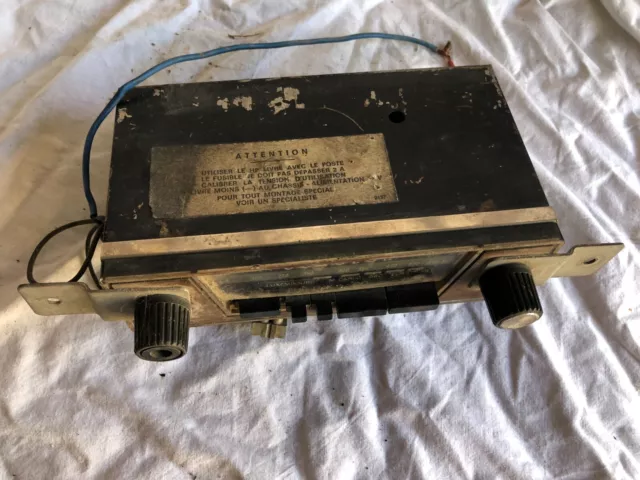 ancien autoradio sonolor vintage non testé PORT OFFERT 2